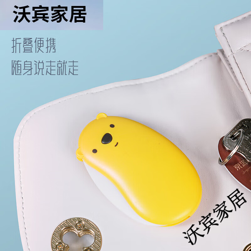 KYOCERA Erica Ceramic Knife Fruit Knife Folding Portable Mini Knife Melon and Fruit Knife Dormitory Student Creative Bird Ceramic Folding Fruit Knife Orange Free Lanyard 60 and above 5cm 85mm