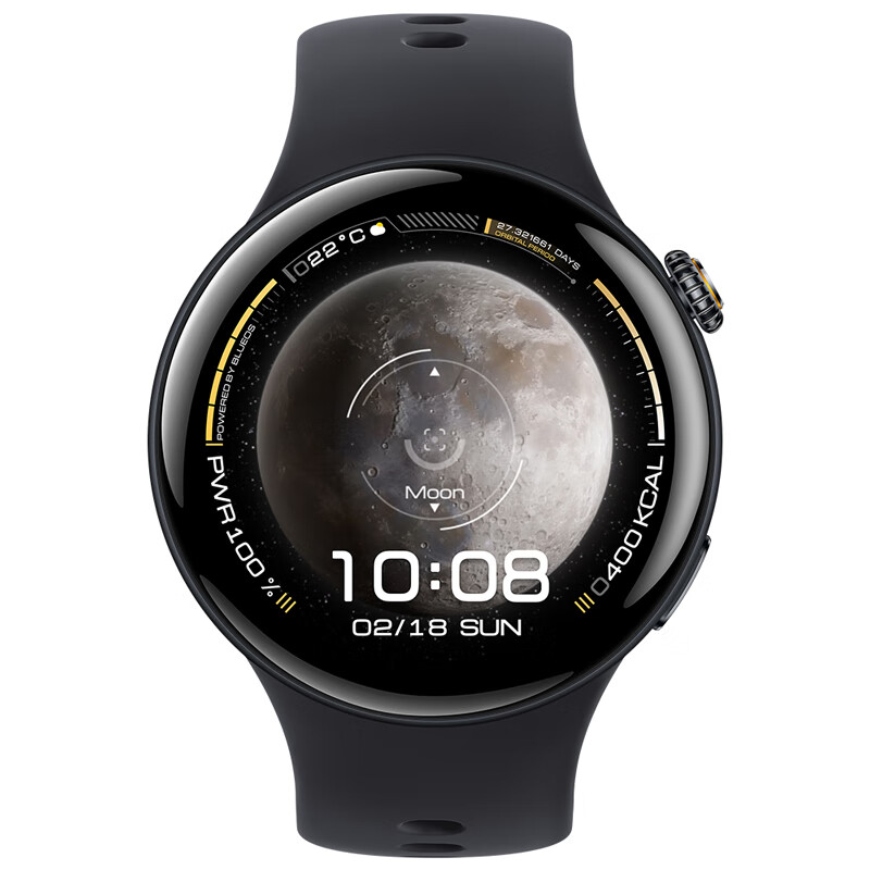 Vivo iQOO WATCH 5 smart watch Blue River operating system Professional AI running guidance E-sports game mode smart watch WATCH 5 Bluetooth version Haoyu black Bluetooth version