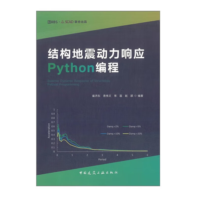 Structural earthquake dynamic response Python programming