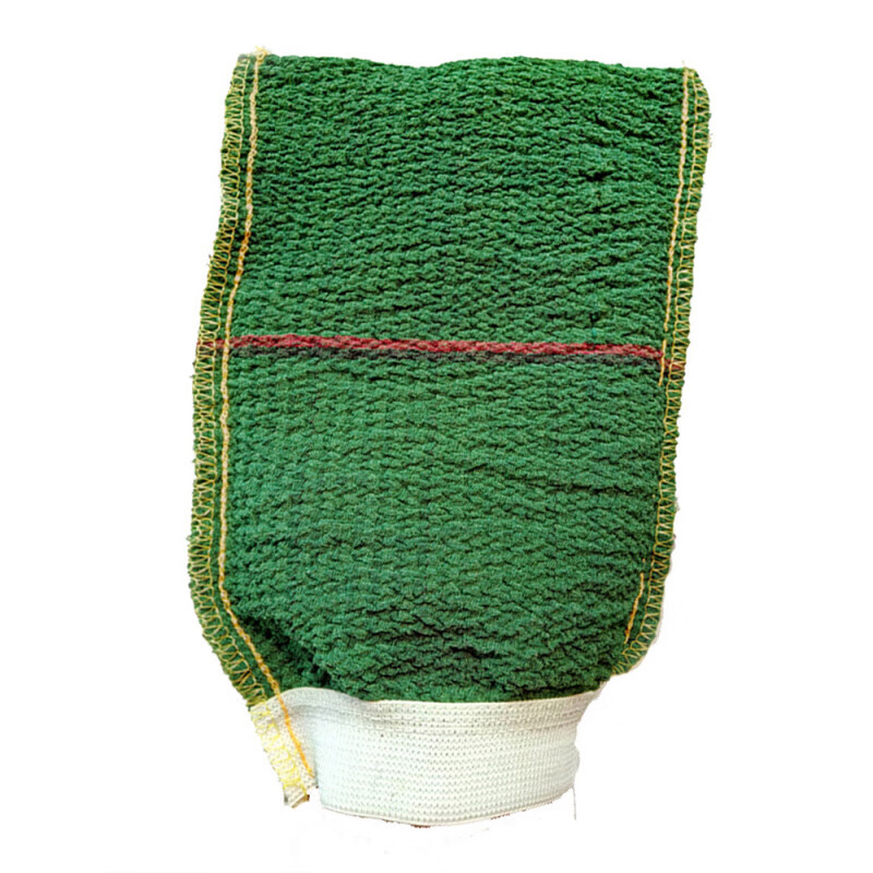 He Jiagong bathing room bathhouse back rub technician special single layer strong coarse sand thickened bath towel bathing gloves open naked packaging 5 pieces 500D extra coarse