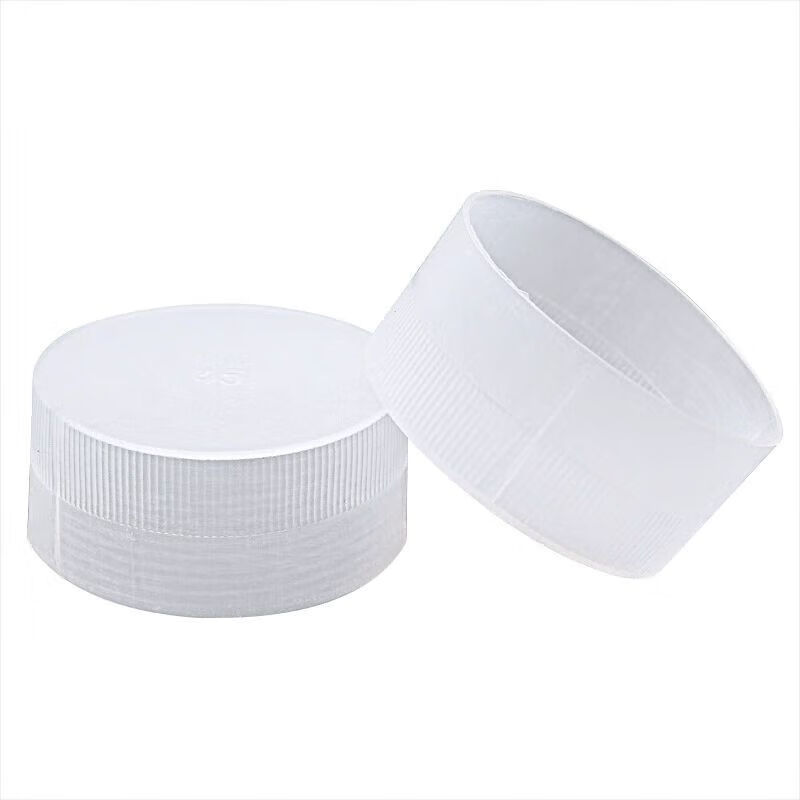 Customized plastic external thread protective sleeve white P pipe cap screw thread anti-collision pipe sleeve outer thread outer thread dustproof cover 50 (100 pieces)
