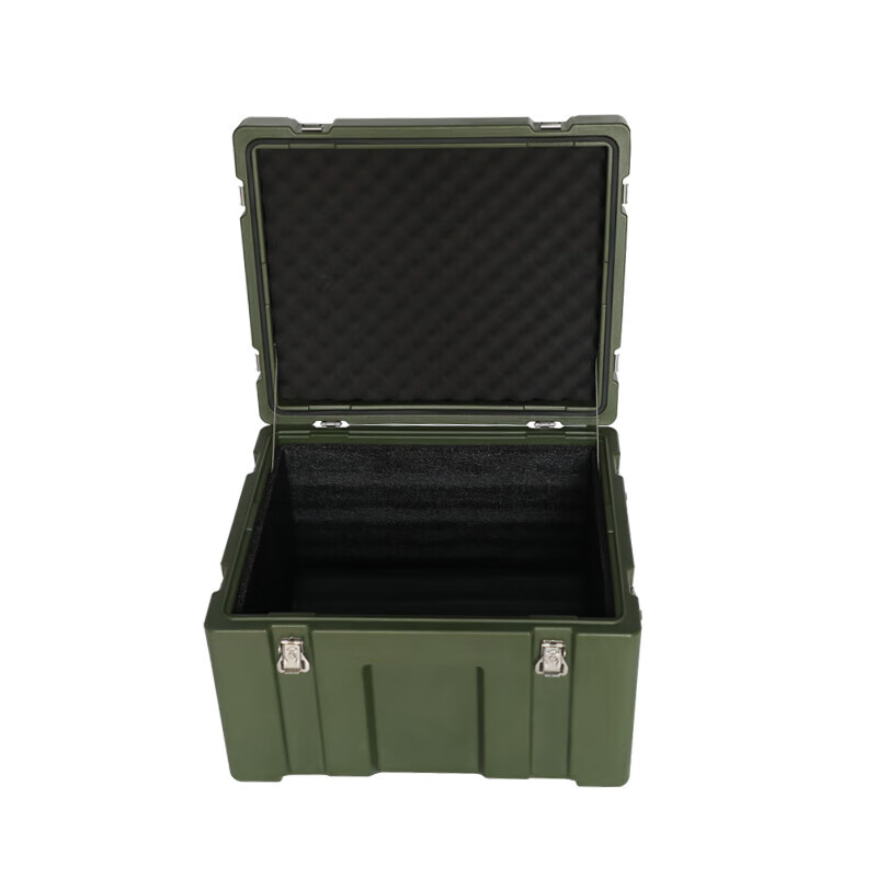 Jiang Zhiai rotational molding box emergency supply box outdoor waterproof combat readiness box airdrop box transport box equipment box storage box tool box green (500*300*300) MM
