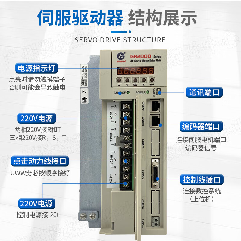 Brand new Guangshu bus servo drive GR2030T-LA1 servo unit GR2050T-LA1GR2000 maintenance negotiation servo unit GR2050T-LA1GR2000_GR2