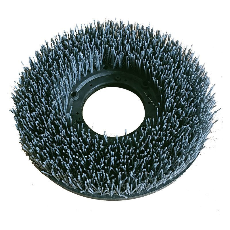 Special brush disk for floor washing machine 17-inch 175 single wiper machine 154 encrypted stainless steel wire brush antique brush mixed wasteland cleaning 17-inch pure steel wire brush disk 154 iron buckle