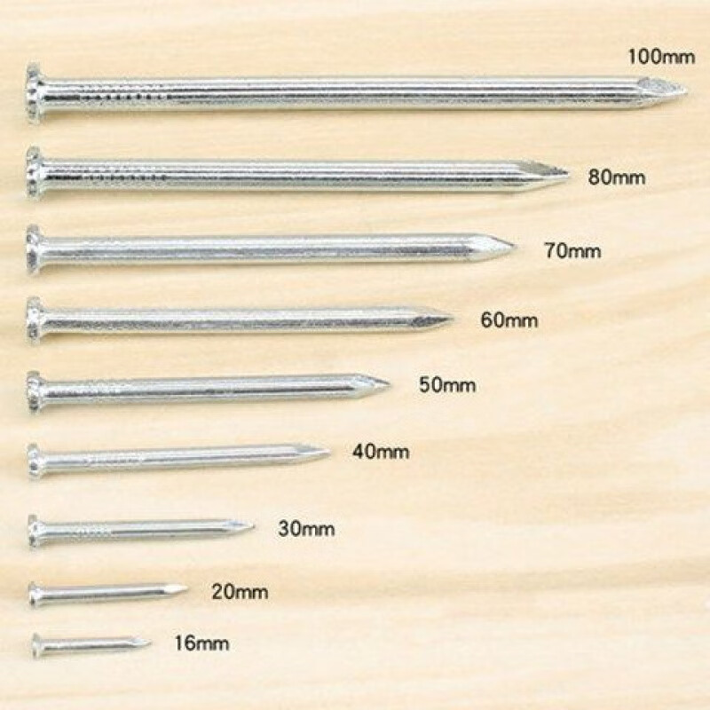 Vinoa Steel Nails, Cement Nails, Wall Nails, Round Nails, High-Strength Iron Nails, Brick Nails, Special Concrete Nails, Photo Frame Nails, Decoration Hooks, One Box (About One Kilogram) Household Mixed Pack (Contact Customer Service for Notes)