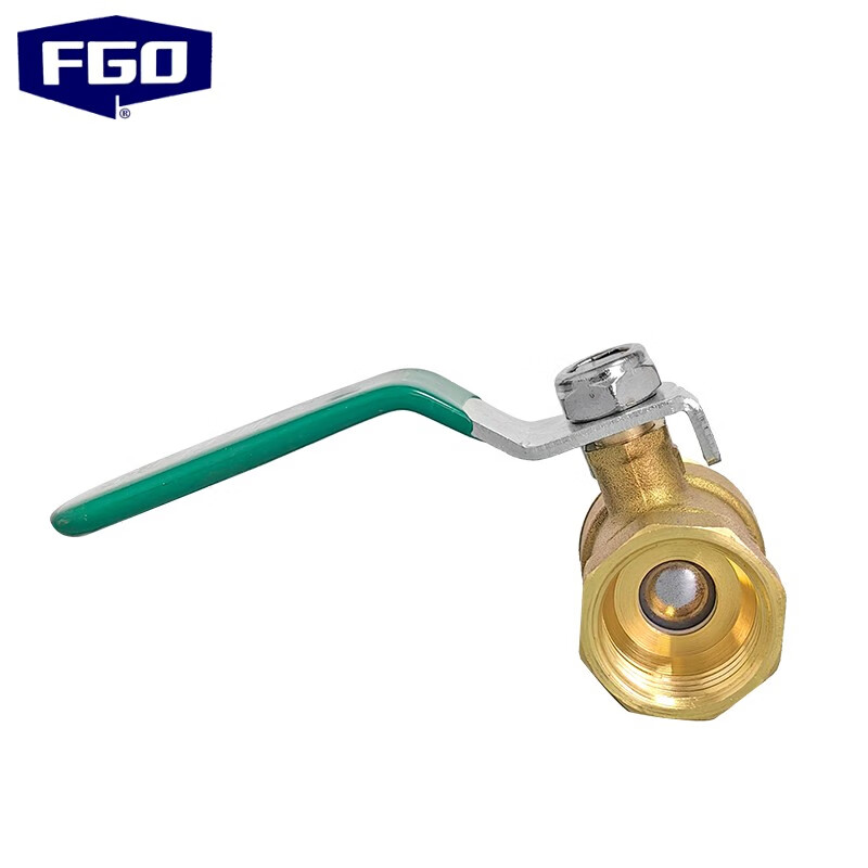 FGO two-piece inner and outer wire ball valve brass heavy duty Q11F-16T DN20 6 points 3/4 (1 piece/piece)