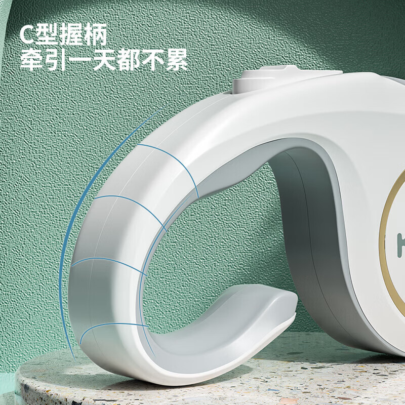 Star Rudder Dog Leash Dog Leash Harness Set Automatic Retractable Dog Rope Small and Medium-sized Dog Pet Supplies Large Size 5 Meters Harness Size S Recommended Weight 8-12 Jin