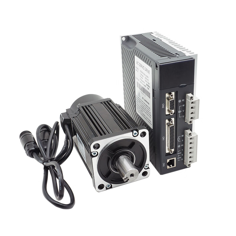 Yue Changsheng Times Chaoqun SD series 80 servo motor set 750W400W1KW3 AC motor driver 80 servo 750W set 3000 rpm 2.39NM motor
