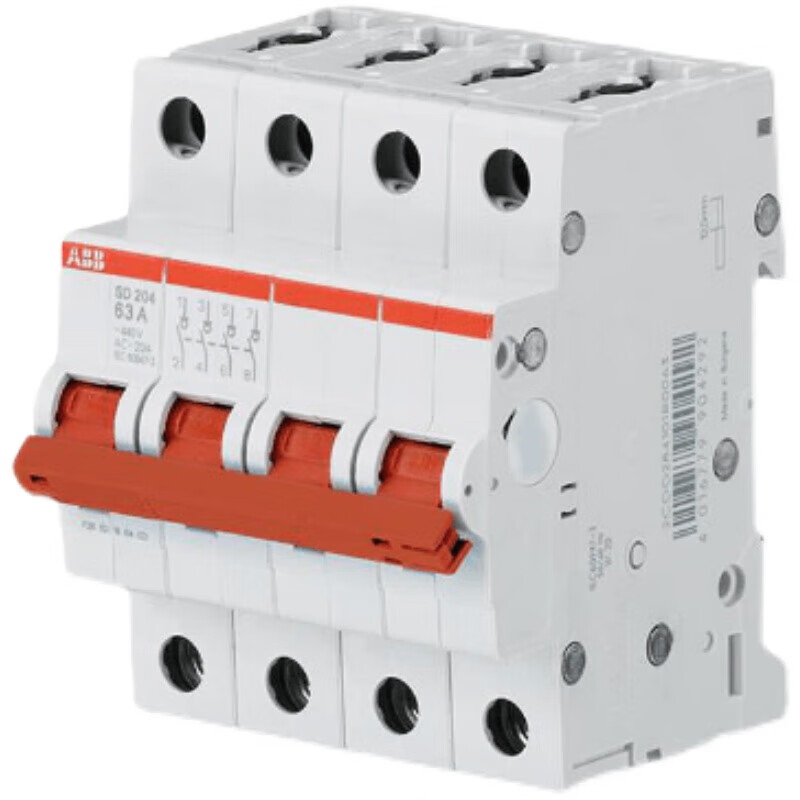 ABB circuit breaker isolation switch 1P2P3P4P SD201/202/203-16-25-32-40-63-10 4P(SD204) 100A