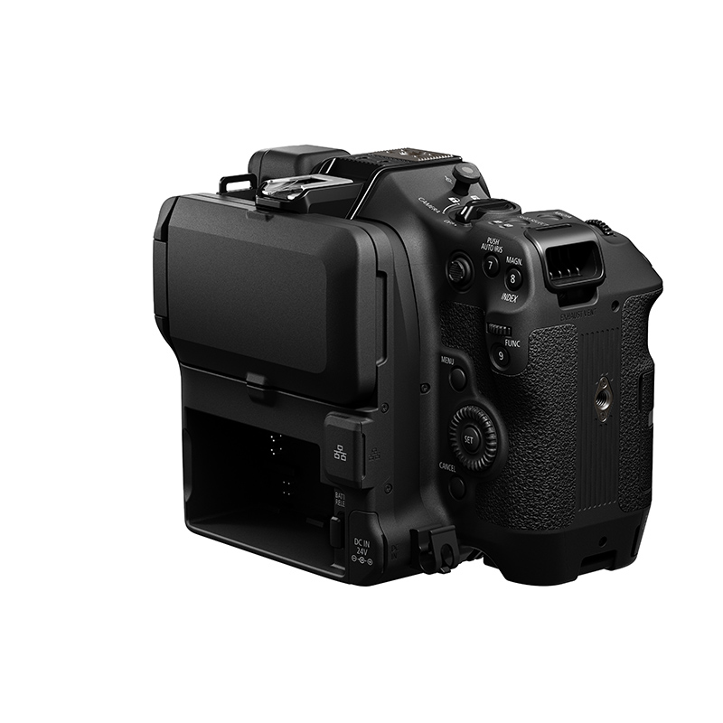 Canon c50 c80 professional camera 4K ultra-high-definition digital movie camera C80 live broadcast professional digital news interview video recorder C80 body + RF 24-105 USM disassembled lens set Basic package 1 128G high-speed card + tripod + original retro bag