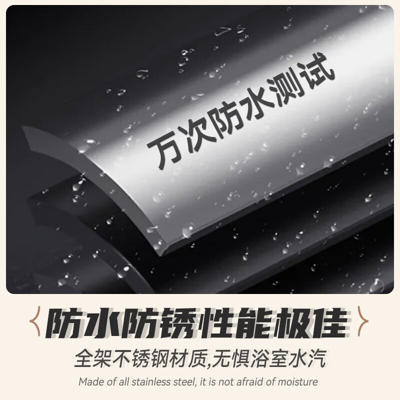 Yiman toilet storage rack stainless steel storage bathroom bathroom shelf width 55 depth 29 height 168cm