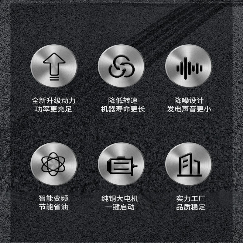 SHRAISE 16KW gasoline generator 230V/400V single three-phase electric start (combustible gas, price extra)