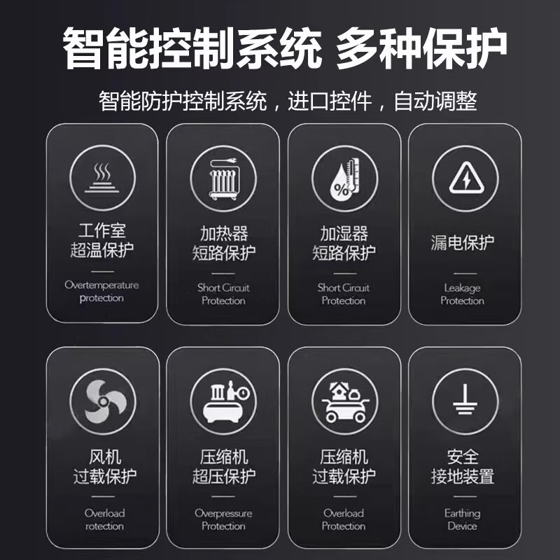 Jiangzhi Aike programmable high and low temperature test chamber constant temperature and humidity testing machine double 85 heat and humidity alternating simulation chamber hot and cold shock chamber -20 ~150 50 liters