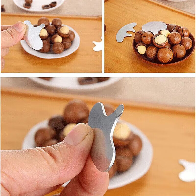 Luosu nut shelling artifact pecan nut walnut apricot core pine nut pistachio special opener Hawaiian nut opener key style 1 pack