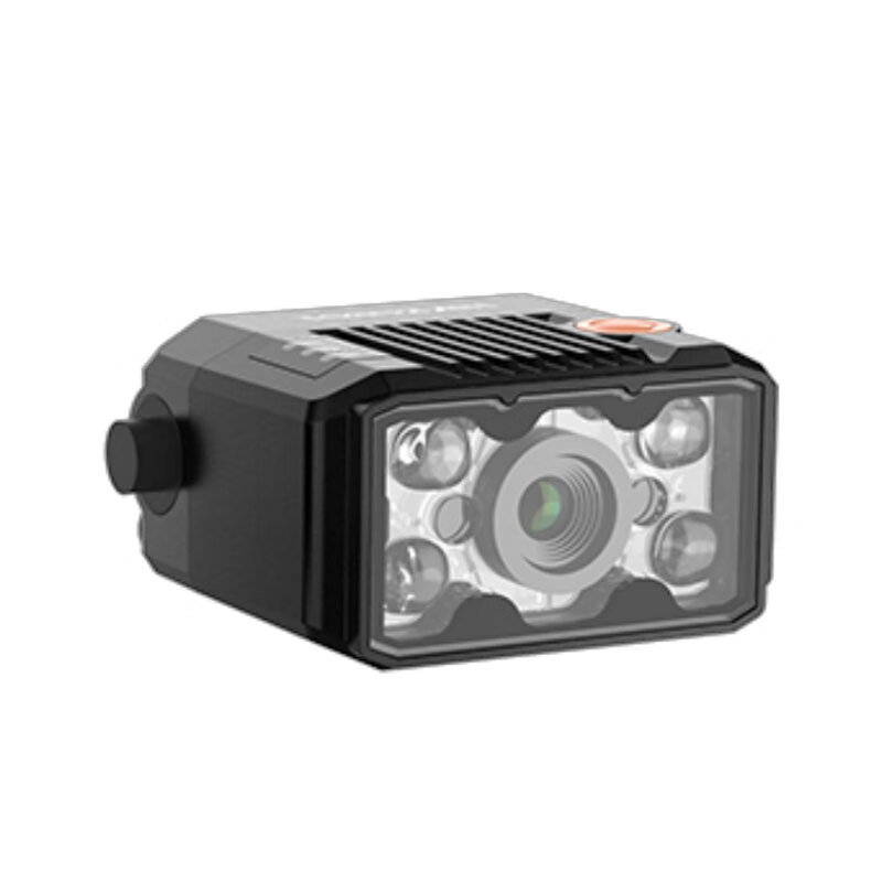 Hikvision Robot Extremely Small Intelligent Code Reader 1.6 Megapixel White Light Global Shutter M10-Mount Black and White MV-ID2016M-06S-WBN