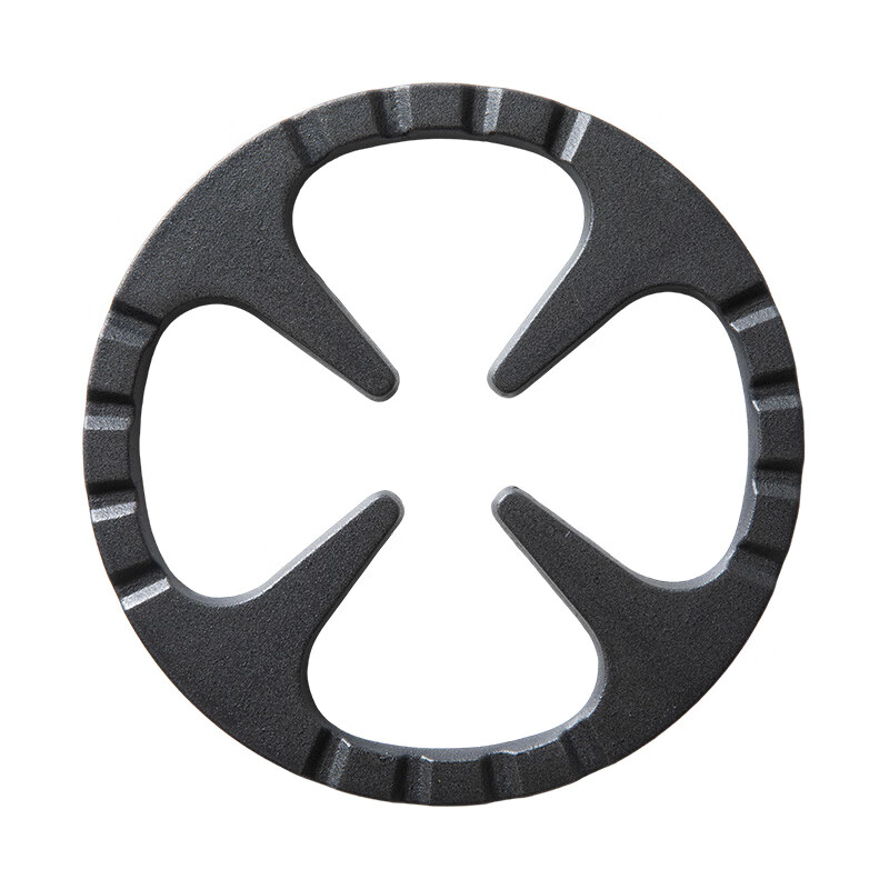 Shuangshan gas stove bracket kettle small milk pot auxiliary pot holder universal kitchen natural gas stove stand holder anti-slip four-leaf clover type suitable for pots and pans within 17cm