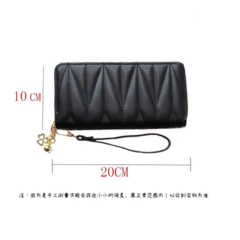 Sudou diamond pattern women's wallet women's long multi-function wallet 2025 new fashion card bag clutch bag wallet zipper