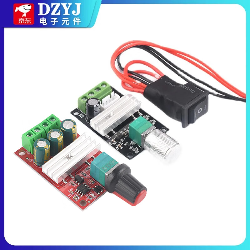 PWM DC motor speed regulator 5V-16V12V speed regulating switch 10A LED dimming speed regulating module 3-35V PWM DC motor speed regulating 12V-40V10A continuously variable speed Please consult customer service for quotation for large quantities