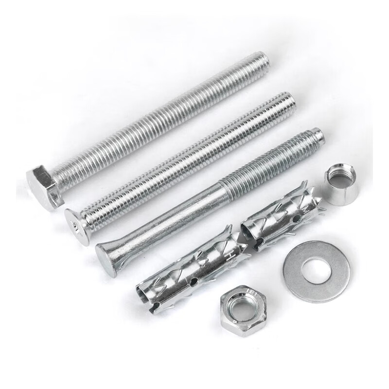 Thousand-speed wheel through mountain thorn expansion screw hollow brick lightweight brick special expansion bolt fish scale expansion tube M8*150 (5 pieces)