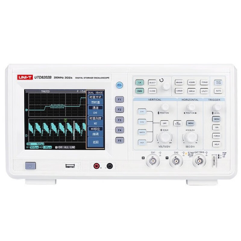 Uni-T Uni-T multifunctional digital storage oscilloscope 200M dual channel UTD8202B original genuine