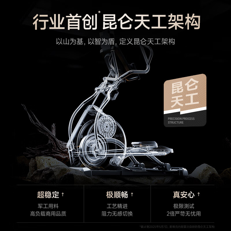 MERACH Elliptical Machine Home Intelligent Space Walk Commercial Gym Sports Equipment Kunlun M7 MR-E28B1