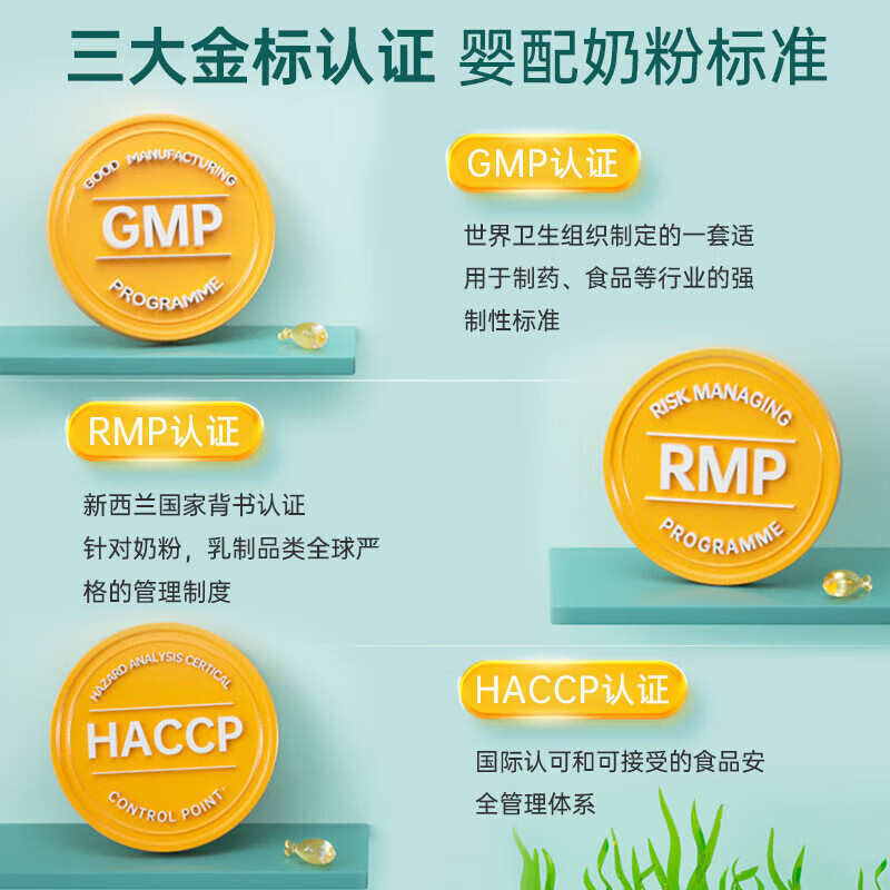 Star Shark dha infant algae oil DHA baby 1-3 years old children and adolescents brain supplement imported from New Zealand 60 capsules/box 1 bottle to try the new version eye and brain supplement 60 capsules * 1 bottle