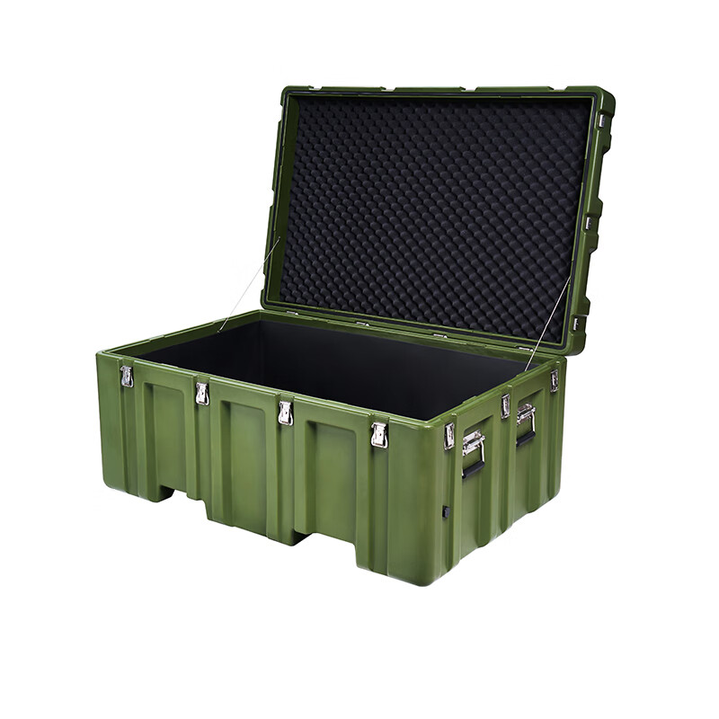 Far East rotomolding box airdrop box modular combination storage and transportation box special equipment box pallet instrument packaging box military green 1200*800*600mm