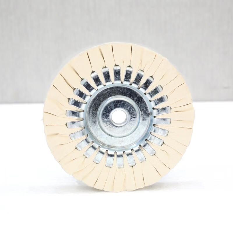 Beichen fully automatic edge banding machine thickened cotton wheel polishing motor white cloth wheel pure cotton flannel wheel 5 pieces diameter 100*6 mm