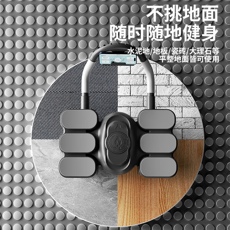 Jingyan four-wheel abdominal fitness wheel, automatic rebound elbow support, abdominal muscle wheel, crunch trainer, abdominal muscle training tool, belly reduction fitness device, 2025 new 4-wheel, 6-elbow support - black, smart app mobile phone interconnection, free black balance pad + kneeling pad, next day delivery