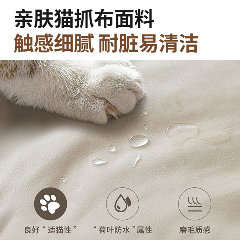 Folding bed cat claw leather lunch break single bed recliner camp bed office nap bed hospital accompanying bed simple bed sponge style cat claw leather 60*190 with 8 wheels