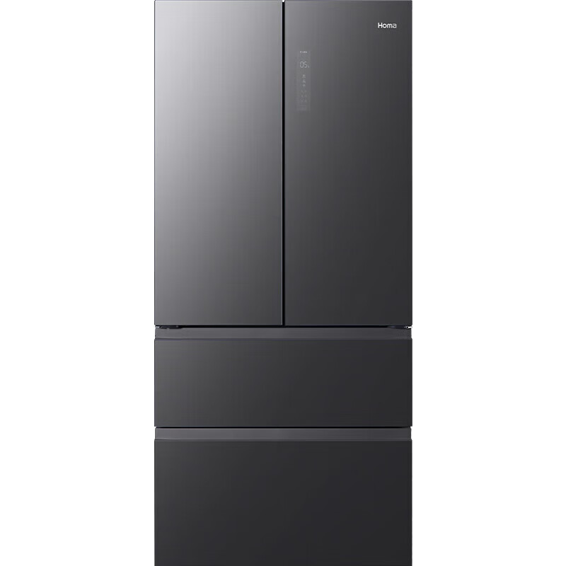 Homa 466-liter French-style multi-door refrigerator, ultra-thin body, intelligent three-frequency intelligent control, moisturizing, deep-freezing and quick-freezing-40 standard