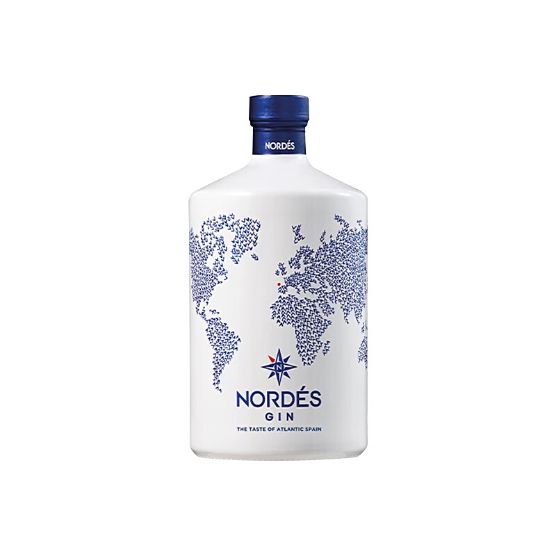 Nordes Gin, Spanish wine, Gin and Tonic, base wine, imported original bottle, 700mL, 1 bottle, Nordes Gin