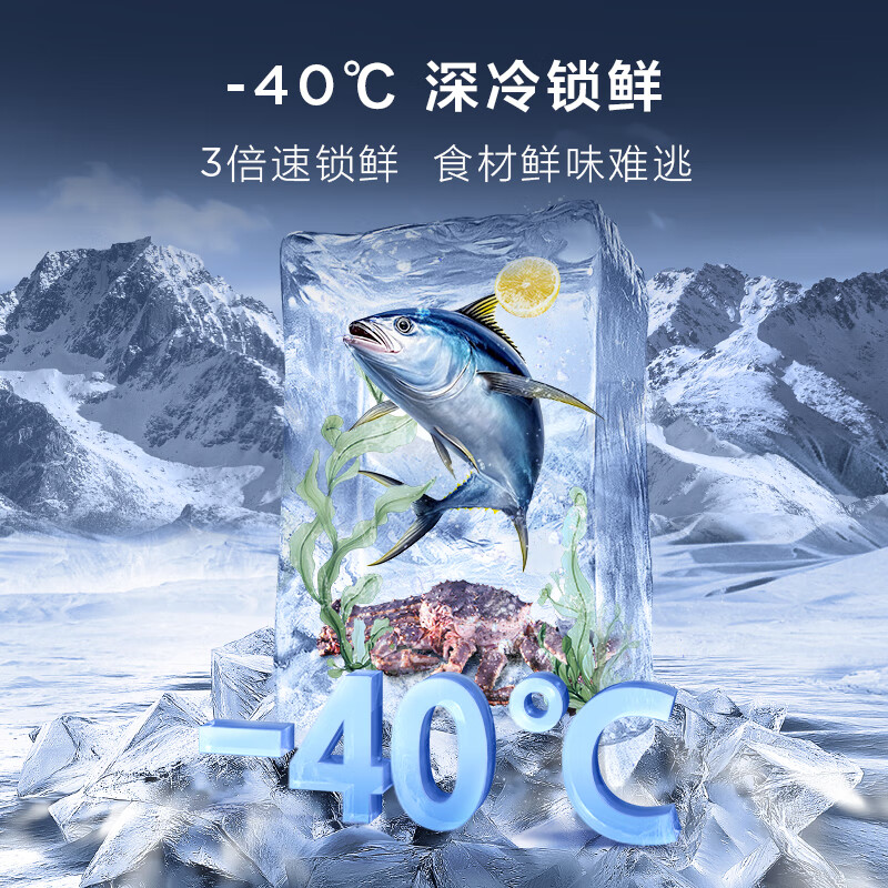 TCL Dawujie 520L cross door dual system dual purification 594mm ultra-thin zero-embedded large-capacity refrigerator air-cooled frost-free first-class energy efficiency R520T15-UQS national subsidy