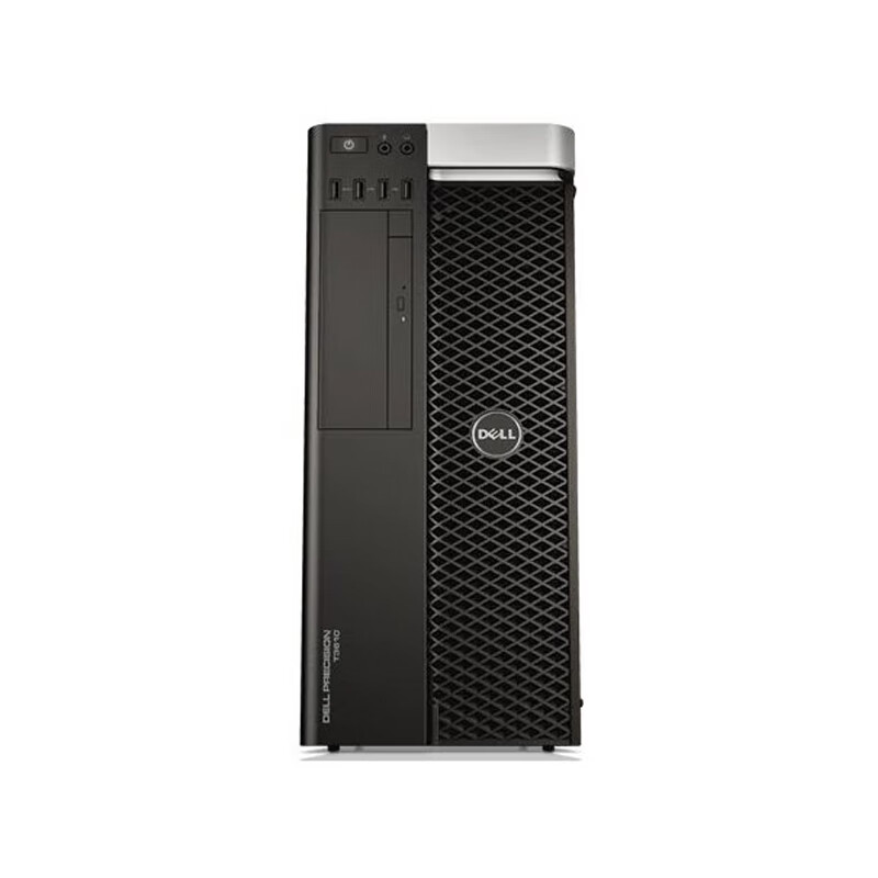 Dell (DELL) T3610 second-hand workstation PSS retouching enterprise office CAD drawing three-dimensional industrial design video editing scene rendering host package one E5-1607V2|8G|500G|Independent display