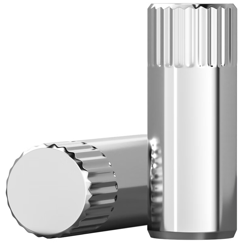 Tianzhuo Hardware 304 stainless steel knurled pin pin hinge Toy City connecting rod lock cylindrical positioning pin M1.5-M6 M2*25 50 pieces