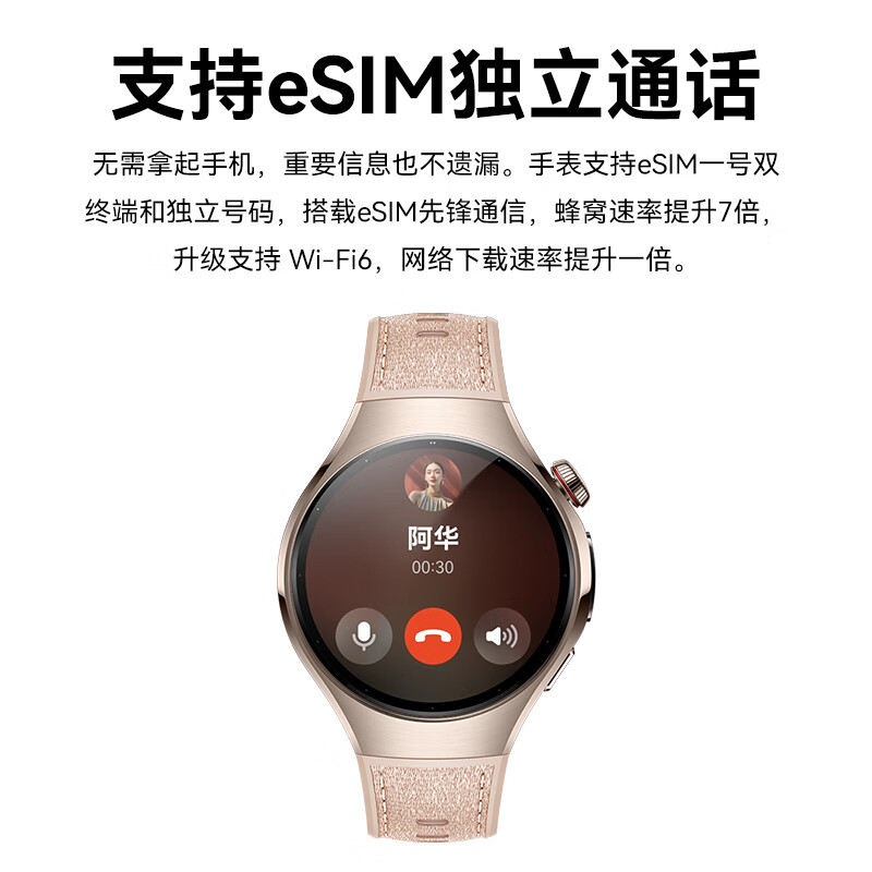 Huawei (HUAWEI) Valentine's Day Gift WATCH 5 Smart Watch Hongmeng AI Sports eSIM Independent Call