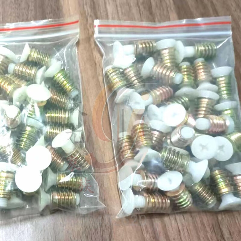 Oluoxun CNC cutting machine 49-foot table bottom plate fixing screw nut nylon screw one thread and one nut