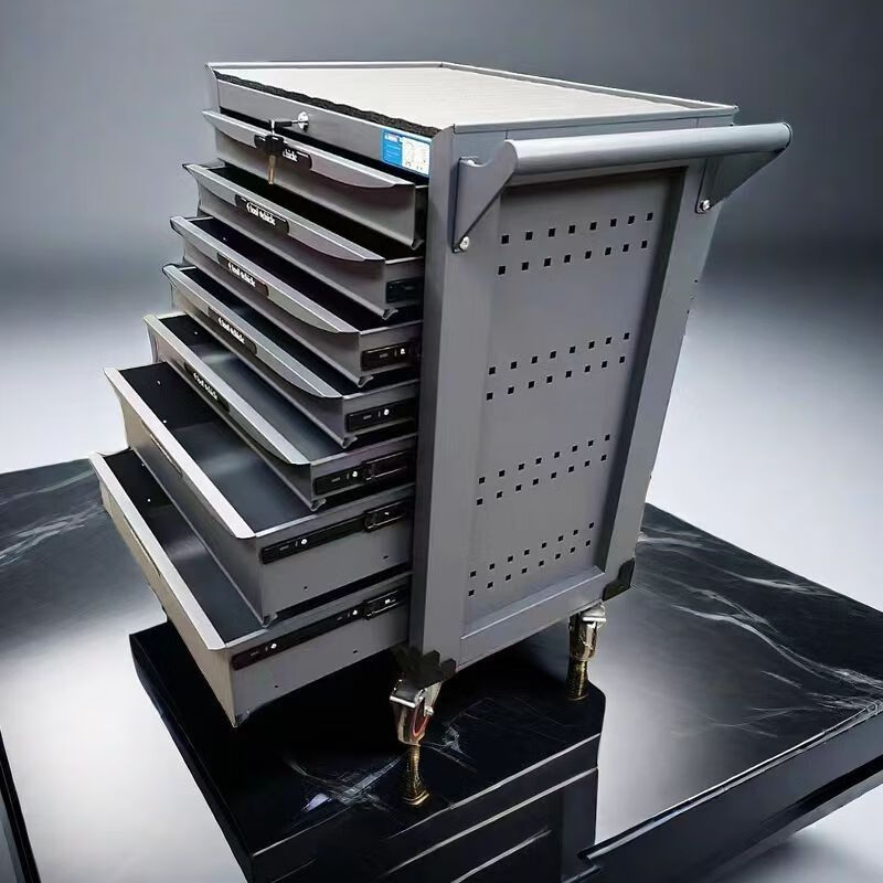 463 pieces, 521 pieces, seven-layer heavy-duty vehicle repair tool cart, tool cabinet, trolley-type tool box, auto repair set, seven-layer luxury tool cart