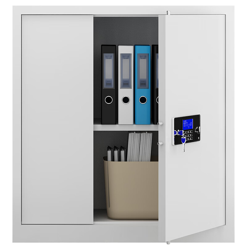 Yanran safe cabinet file cabinet iron cabinet employee cabinet information cabinet electronic password lock file cabinet steel anti-theft password cabinet single section electronic password - no drawer 0.8mm