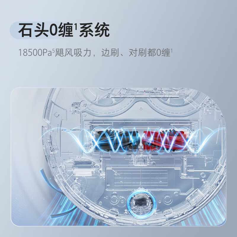 Roborock Xingyao Pro sweeping robot all-in-one sweeping and mopping automatic dust collection hot water washing mop drying rehydration mopping P20 series product A1550RR P20 series Xingyao Pro water tank version