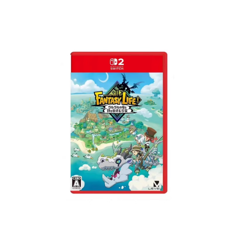 Nintendo (Nintendo) Fantasy Life i The Circle of Dragons and the Girl Who Stole Time Switch2 Game Card Japanese Version Chinese