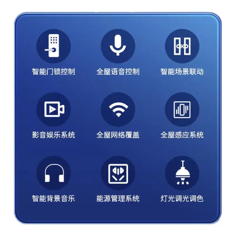 Mijia Xiaomi Smart Home Control System Set Whole House Customized Green Rice Curtains Home Appliances Lighting Design Plan Complete System Delivery Create an AI Smart Home
