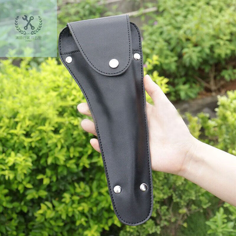 LNGA LANDGRE Large Sewing Scissors Leather Case 12-inch Scissors Leather Protective Case Tailoring Scissors Storage Cover Scissor Case Hanging on Waist 27cm Leather Tailoring Scissors Protective Case (not included)