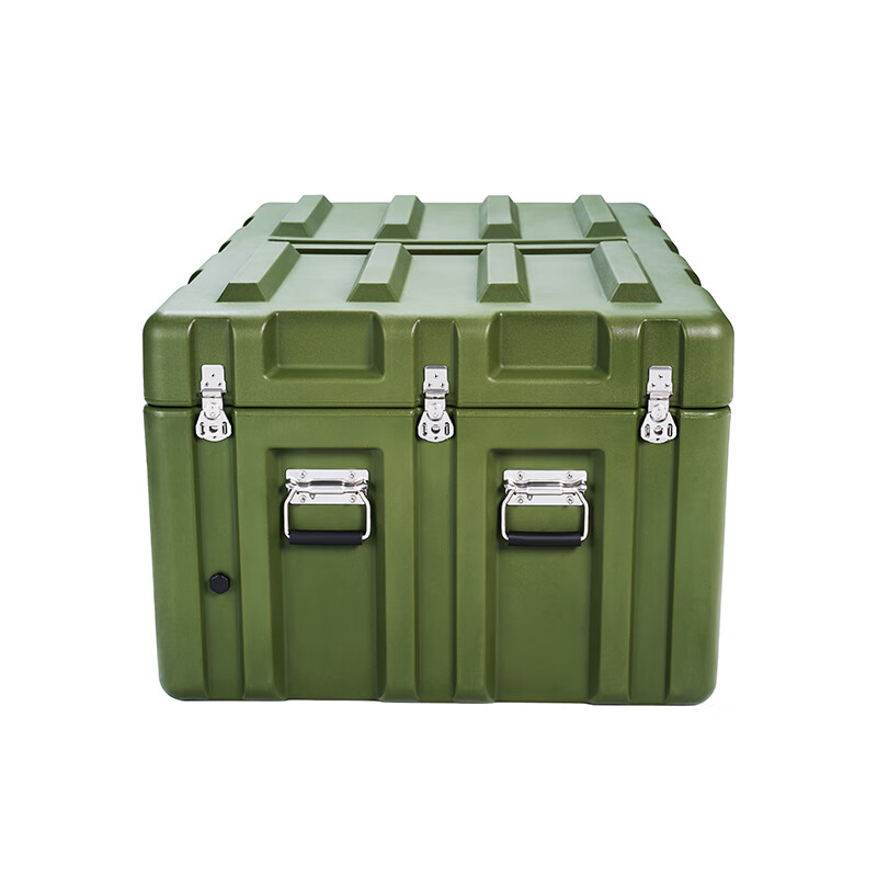 Far East rotomolding box airdrop box modular combination storage and transportation box special equipment box pallet instrument packaging box military green 1200*800*600mm