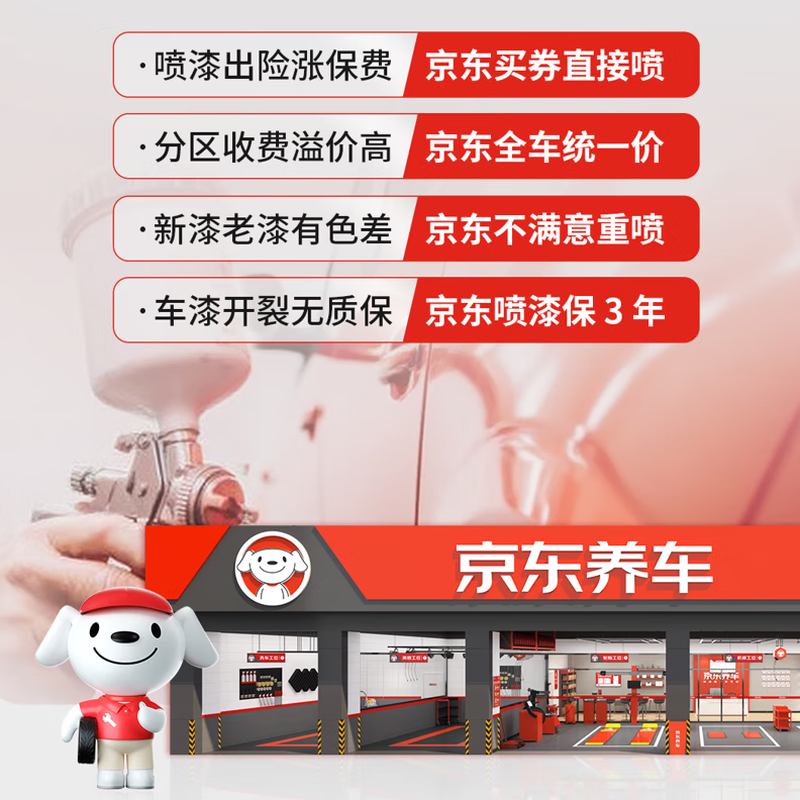 Jingdong car maintenance car small parts high-end spray paint single side rearview mirror/A/C pillar/skirt/tail wing scratch repair spray paint touch-up