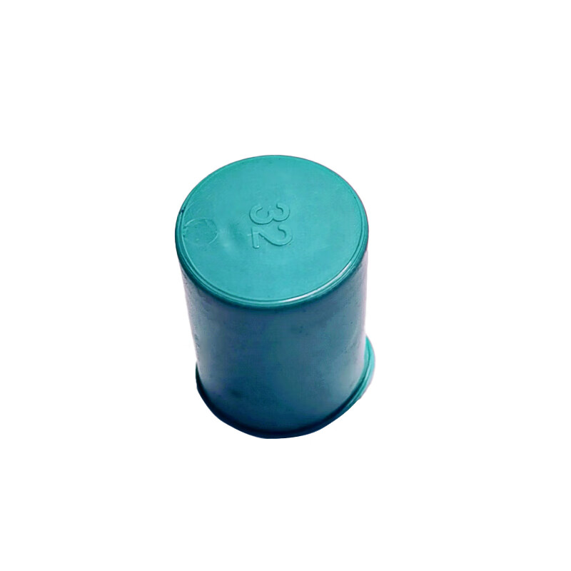 Shantou Lincun extended steel bar protective cap black green steel wire head protective cap straight thread protective sleeve plastic sleeve plug 16 extended cap 1000 black 3 points 7 cm