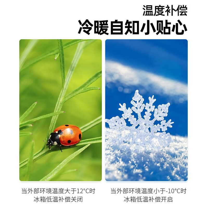 CHIGO double-door refrigerator household small first-class energy efficiency refrigerated freezer small refrigerator rental dormitory apartment office household small refrigerator 122 liters + upper freezer and lower refrigeration + first-class energy efficiency + lighted version