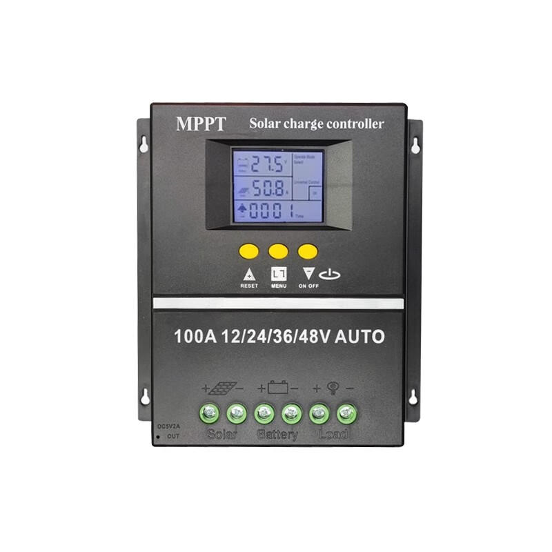 MPPT solar controller 12V24V36V48V60V72V lead-lithium fully automatic universal photovoltaic panel charging 12V24V36V48V universal 100A
