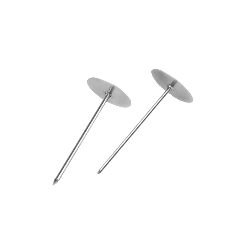 Huili air duct welding nails insulation nails glass wool rock wool fixing nails galvanized high temperature resistant welding nails central air conditioning air duct welding nails 4.5 cm 5000 pieces (quality guaranteed)