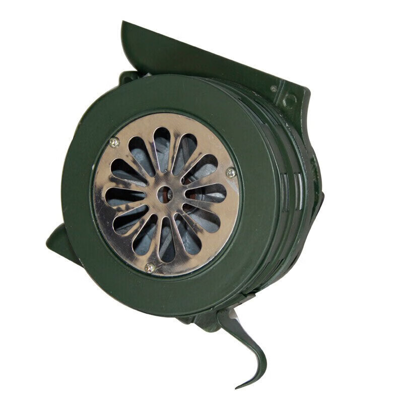 Jingcong hand-cranked alarm, emergency, disaster prevention, air defense evacuation drill, manual alarm, military green